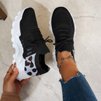 Women's Orthopedic Sneakers Wide Toe Box Arch Support Foot Pain Relief Chunky – Maica