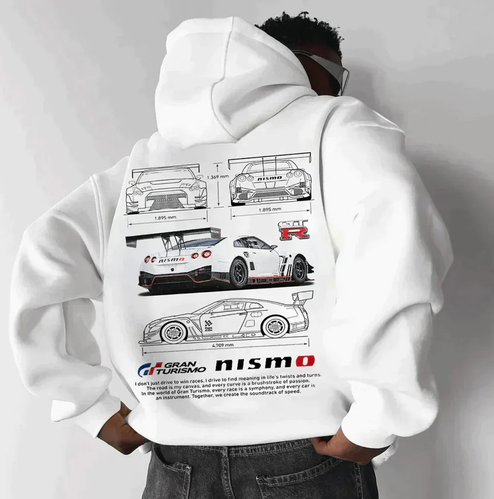 Unisex Porsche 911 GT3 RS Graphic Hoodie Motorsport Racing Pullover Casual Streetwear - Lolly 