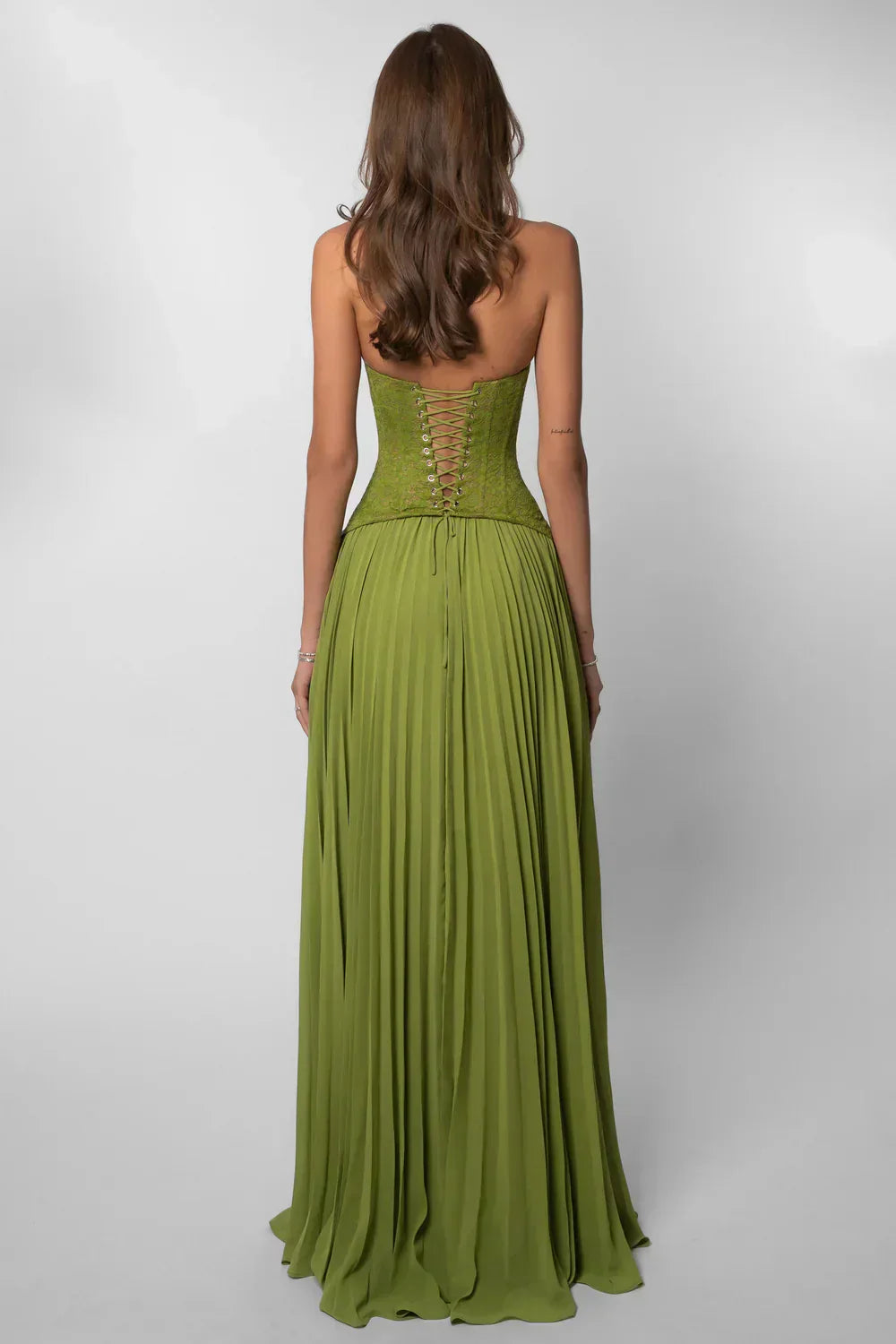 Women's Halter Pleated Long Dress Wedding Guest Summer Formal Graduation Party Travel – Lily