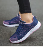 Women's Ergonomic Lightweight Breathable Mesh Sneakers Casual Walking Running Comfort Everyday Shoes - Lolly 
