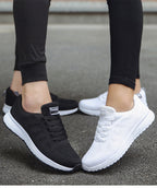 Women's Ergonomic Lightweight Breathable Mesh Sneakers Casual Walking Running Comfort Everyday Shoes - Lolly 