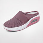 Women's Ergonomic Orthopedic Slip-On Slippers Cushioned Air Sole Non-Slip Comfort Walking Casual - Lolly 