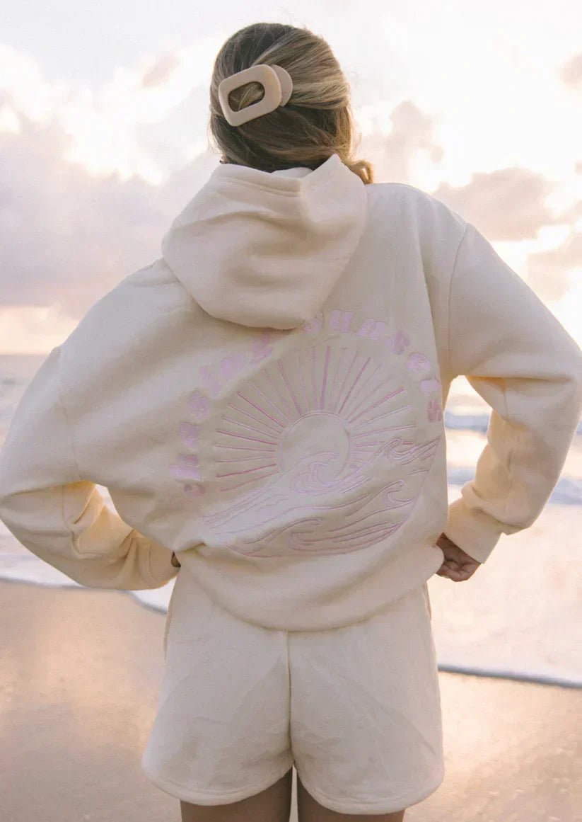 Women's Graphic Hoodie Surf Print Casual Pullover Streetwear Everyday Comfort - Lolly 