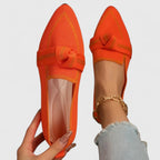 Women's Orthopedic Arch Support Pointed Toe Loafers Chic Versatile Slip-On Flat – Maricela - Lolly 
