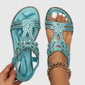 Women's Orthopedic Flat Sandals Stability Sole Pressure Relief Anti-Fatigue Elegant – Khalessi - Lolly 