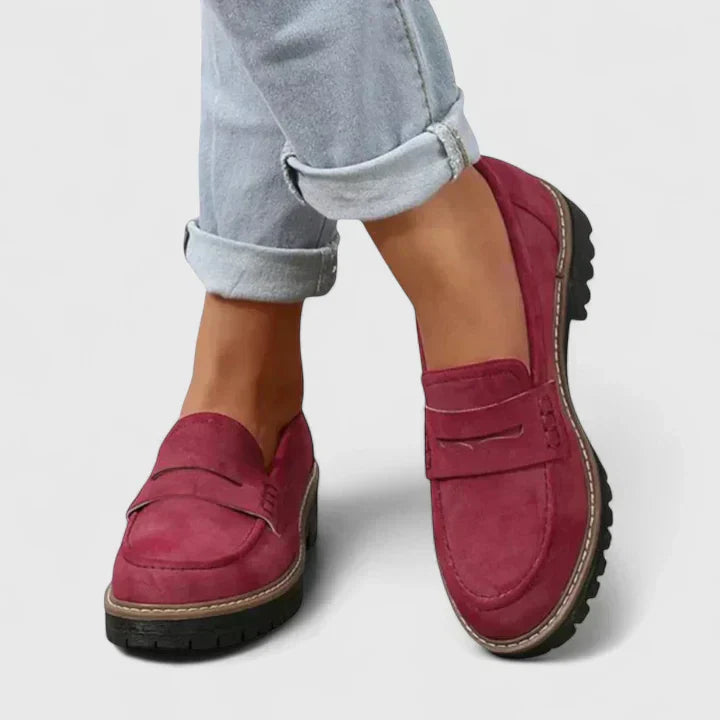 Women's Orthopedic Loafers Supportive Ergonomic Soft Cushioning Timeless Slip-On Casual – Journey - Lolly 