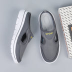 Women's Orthopedic Mesh Slippers Breathable Cushioned Sole Slip-On Casual Summer Walking Comfort - Lolly 