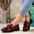 Women's Orthopedic Platform Slip-On Loafers Elevated Sole Cushioned Casual Work Chic Everyday – Fiona - Lolly 