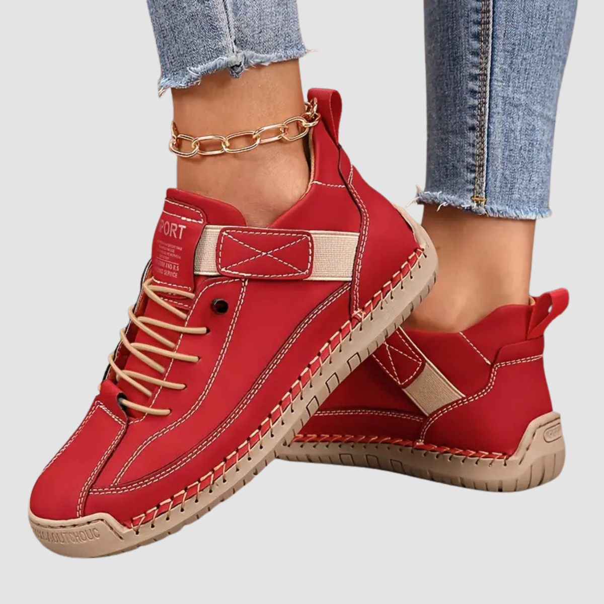 Women's Orthopedic Shoes Extra Height Sole All-Day Support Lightweight Winter – Meya - Lolly 