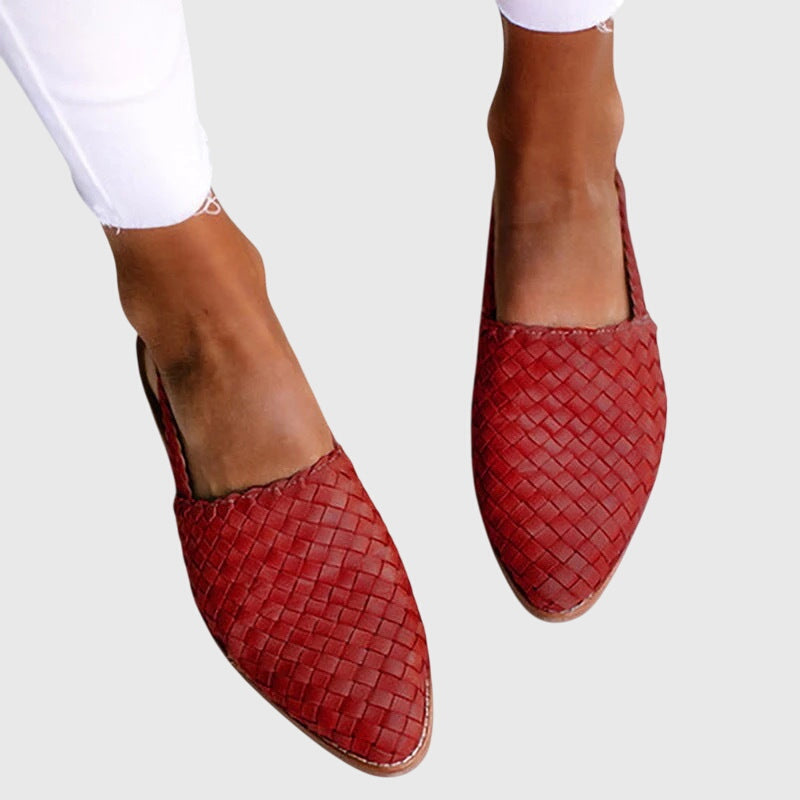 Women's Orthopedic Slip-On Loafers Three-Arch Support Pain Relief Posture Correction – Selene - Lolly 