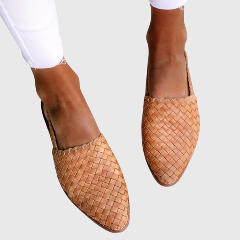 Women's Orthopedic Slip-On Loafers Three-Arch Support Pain Relief Posture Correction – Selene - Lolly 