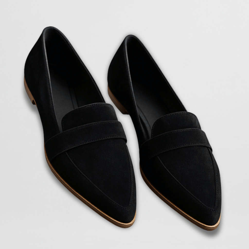 Women's Orthopedic Soft Suede Loafers Cushioned No Break-In Everyday Comfort Flat – Helen - Lolly 