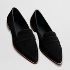 Women's Orthopedic Soft Suede Loafers Cushioned No Break-In Everyday Comfort Flat – Helen - Lolly 