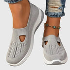 Women's Orthopedic Walking Shoes Cushioned Slip-On Ergonomic Arch Support Everyday Comfort – Lora - Lolly 