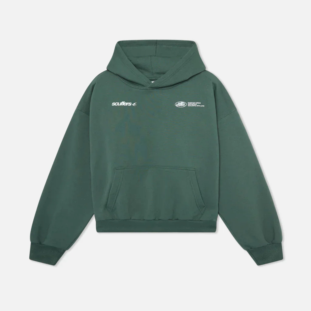 Women's Oversized Hoodie Pullover Cropped Casual Streetwear - Lolly 