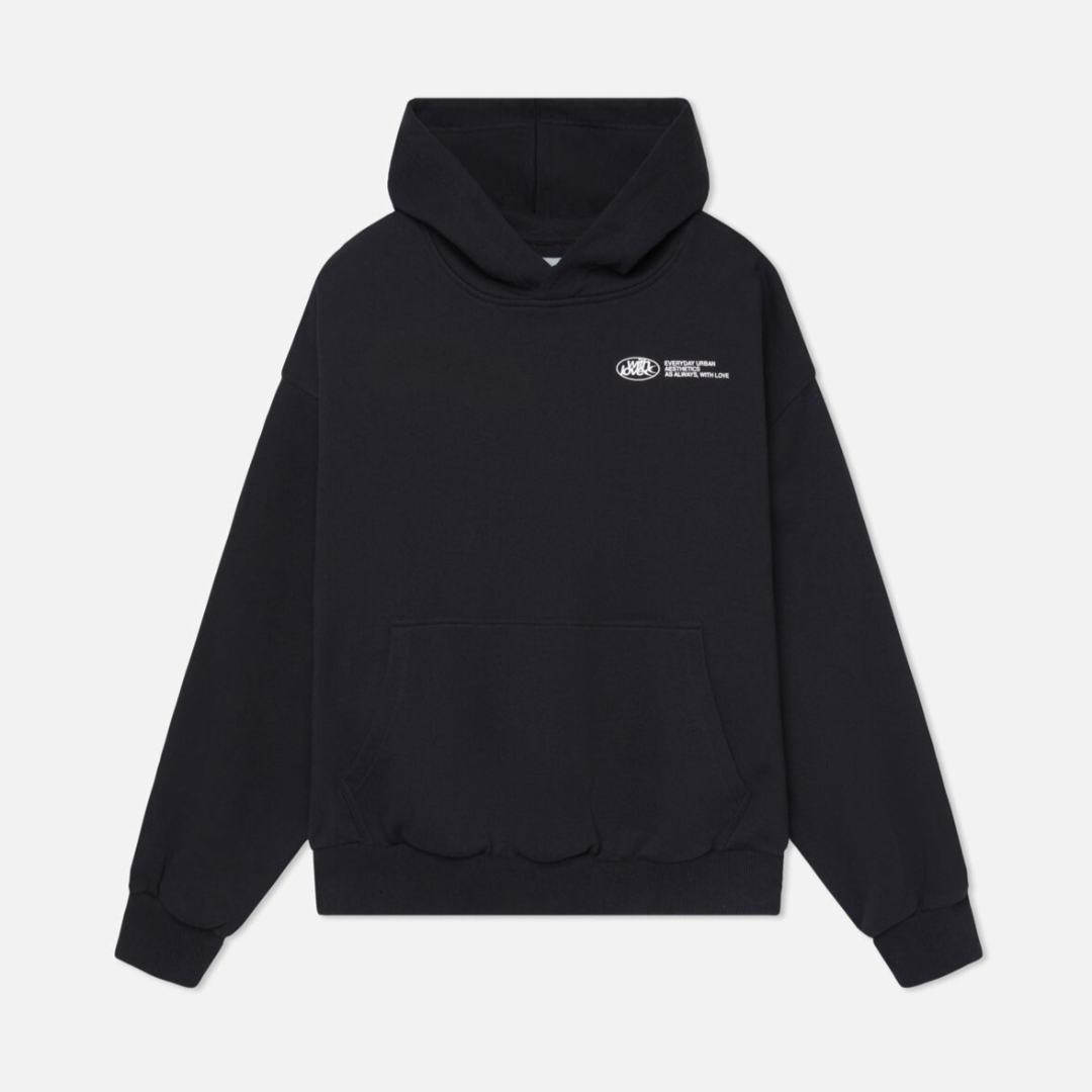 Women's Oversized Hoodie Pullover Cropped Casual Streetwear - Lolly 