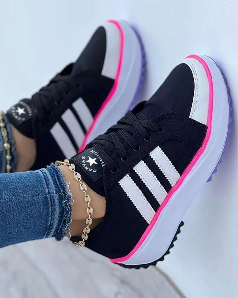 Women's Pain-Relieving Comfort Trainers Cushioned Sole Lightweight Breathable Casual Everyday Walking Work Errands Street Style – EasyWalk - Lolly 