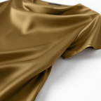 Women's Satin Cowl Neck Short Sleeve Blouse Elegant Casual Work Office Formal Evening Silky Top – Gold Navy Black - Lolly 