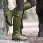 Women's Waterproof Knee-High Boots Riding Equestrian Winter Outdoor - Lolly 