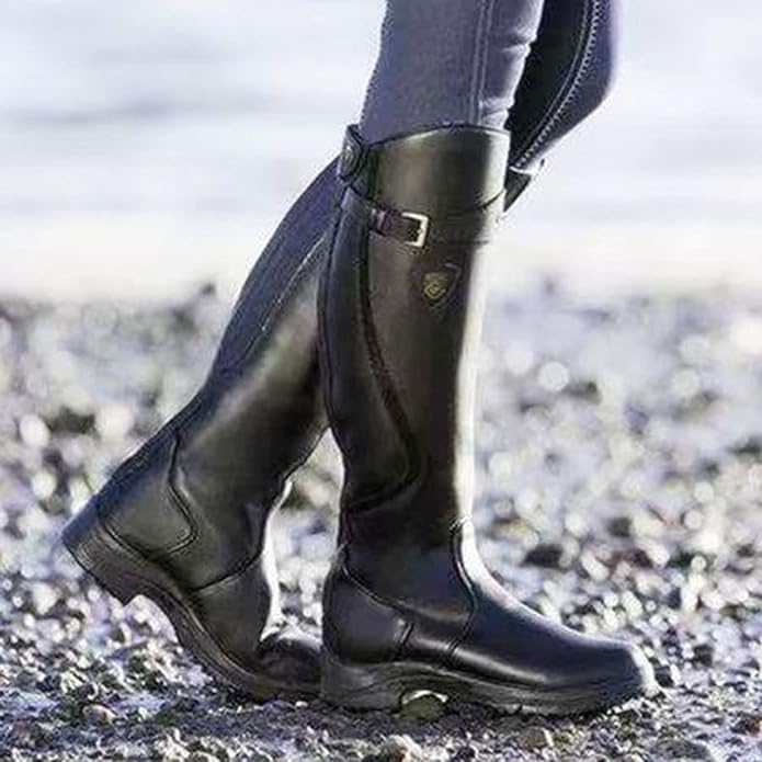 Women's Waterproof Knee-High Boots Riding Equestrian Winter Outdoor - Lolly 
